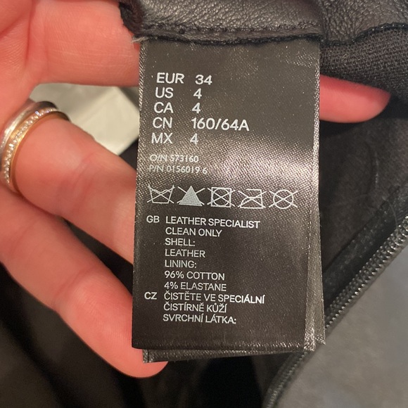 Maison Margiela x H&M Leather Pants - Picture 6 of 9